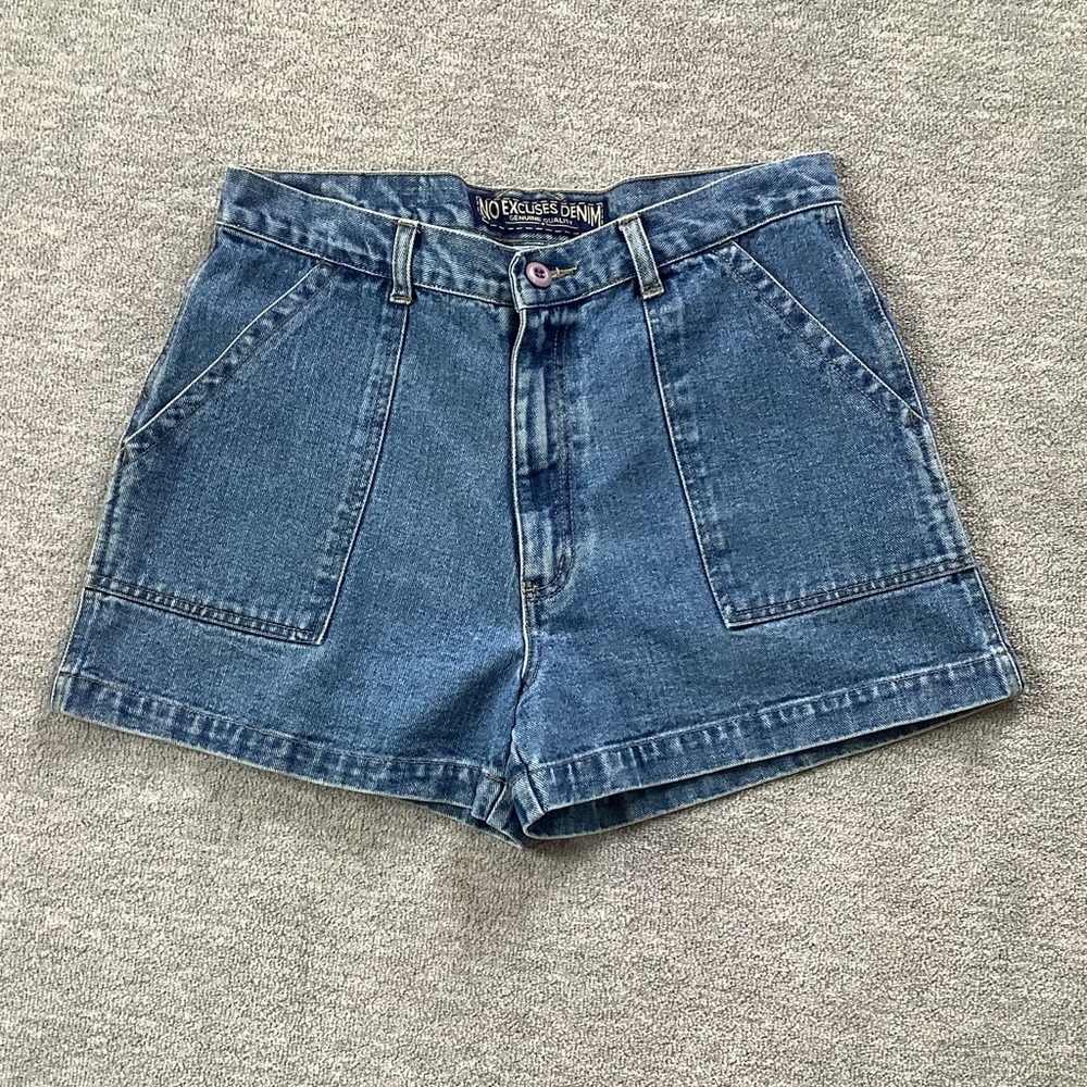 Vintage No Excuses Denim Shorts Sz. Jr. 13